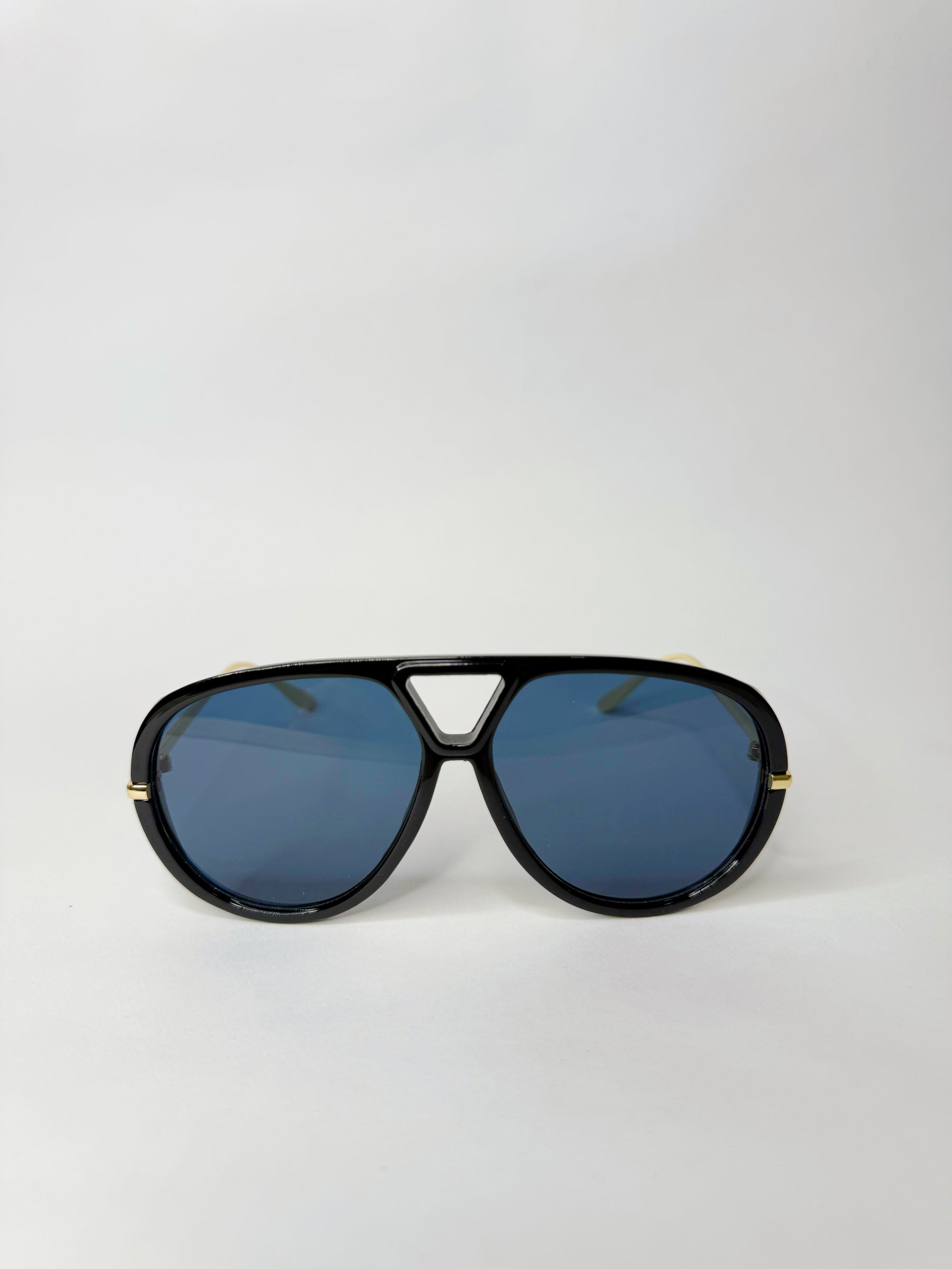 Óculos Aviador Mona Preto