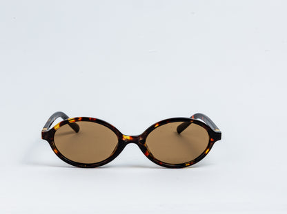 Óculos Poliana Lente Marrom